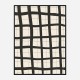 Black Grid Wall Art Print