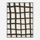 Black Grid Wall Art Print