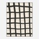 Black Grid Wall Art Print