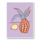 Lilac Lemon Wall Art Print Lilac Lemon Wall Art Print