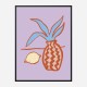 Lilac Lemon Wall Art Print Lilac Lemon Wall Art Print