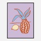 Lilac Lemon Wall Art Print Lilac Lemon Wall Art Print