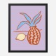 Lilac Lemon Wall Art Print Lilac Lemon Wall Art Print