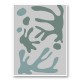 Seaweed Teal No 1 Wall Art Print