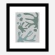 Seaweed Teal No 1 Wall Art Print