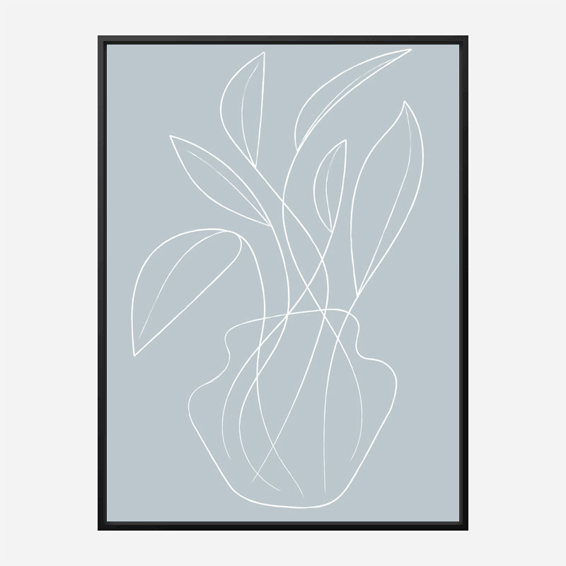 Vase Lines Art Print