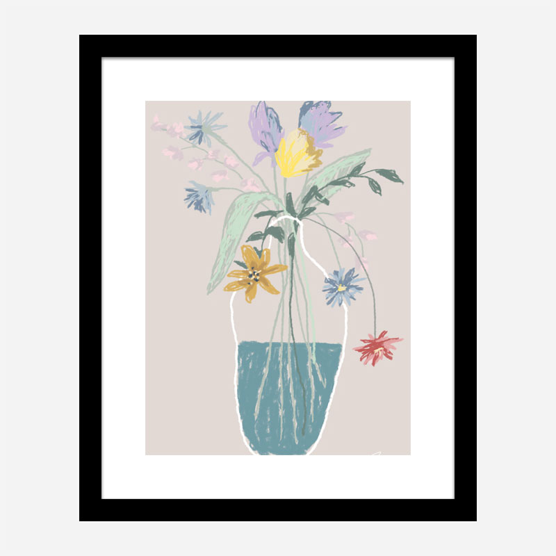 Flower Bouquet Art Print