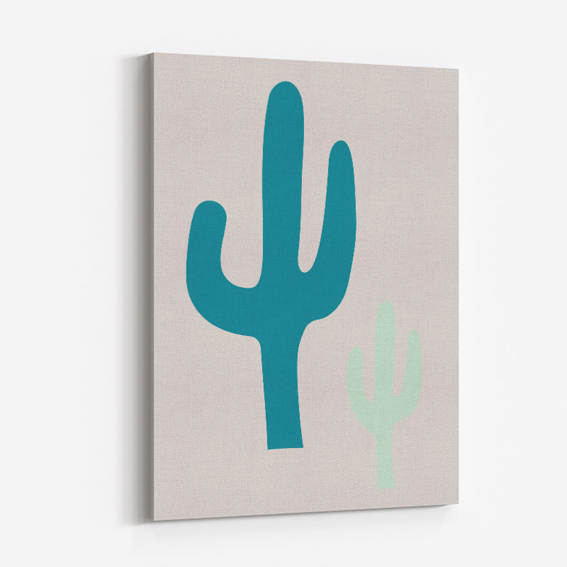 Cactus Beige Art Print