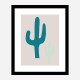 Cactus Beige Art Print