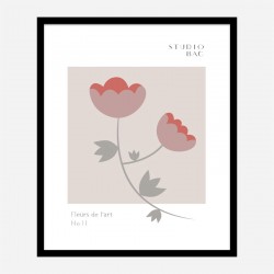 Roses Studio Bac Art Print