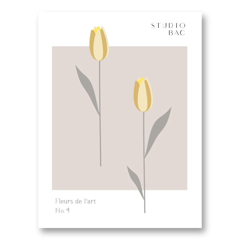 Tulips Studio Bac Art Print