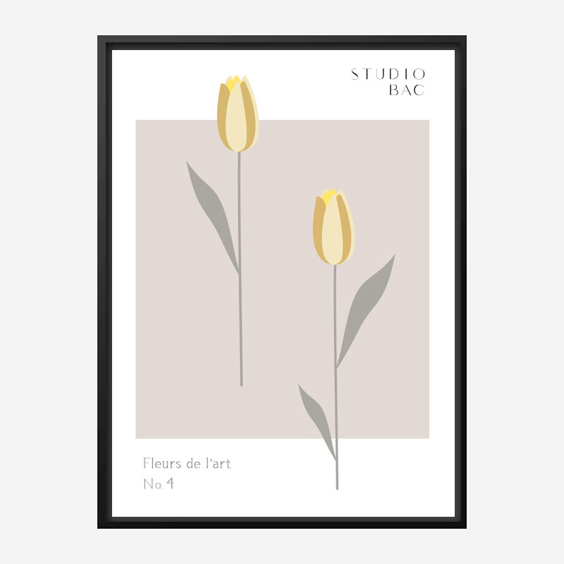 Tulips Studio Bac Art Print