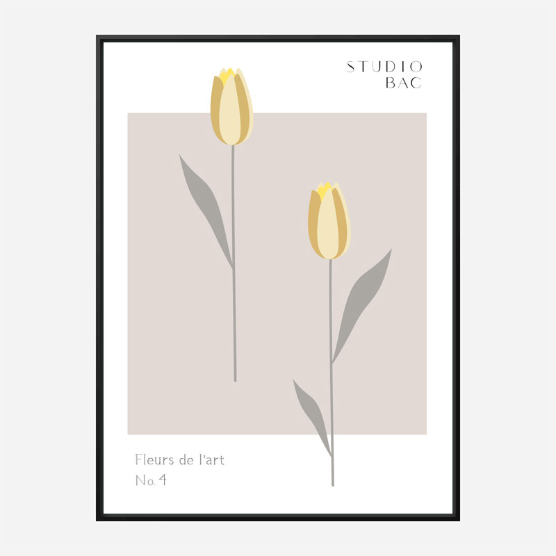 Tulips Studio Bac Art Print Tulips Studio Bac Art Print