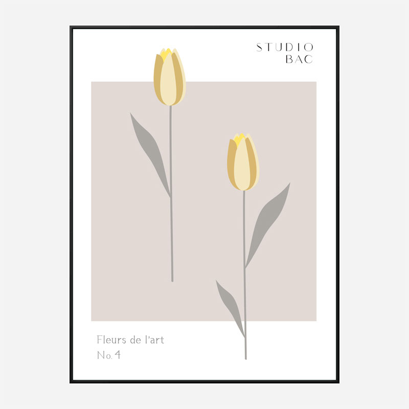 Tulips Studio Bac Art Print