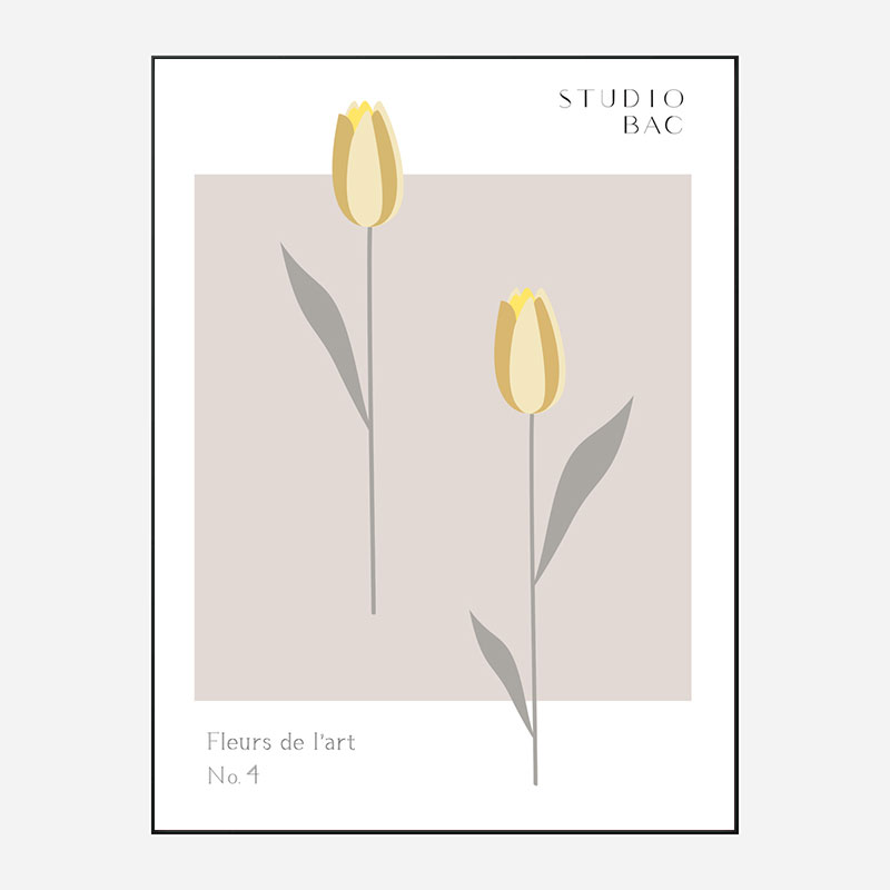Tulips Studio Bac Art Print Tulips Studio Bac Art Print