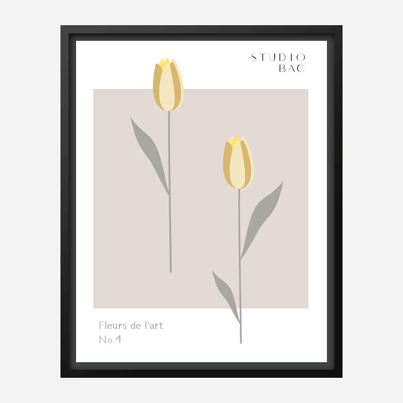 Tulips Studio Bac Art Print Tulips Studio Bac Art Print