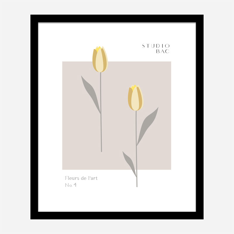 Tulips Studio Bac Art Print