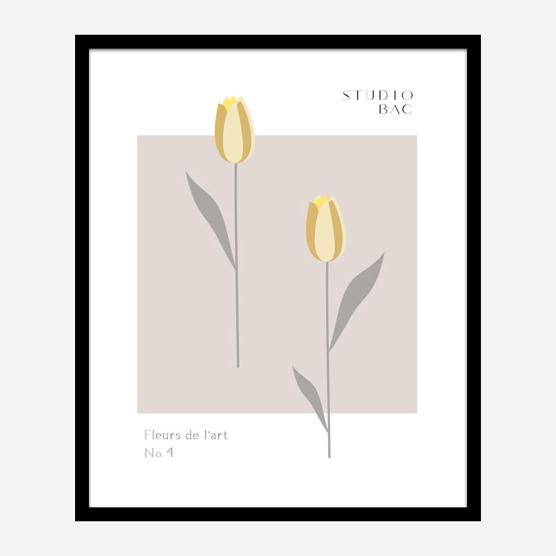 Tulips Studio Bac Art Print