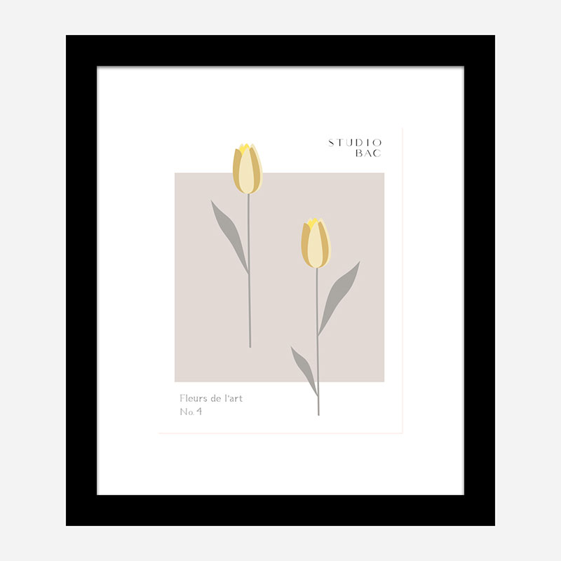 Tulips Studio Bac Art Print