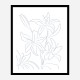 Lillies No 01 Art Print Lillies No 01 Art Print