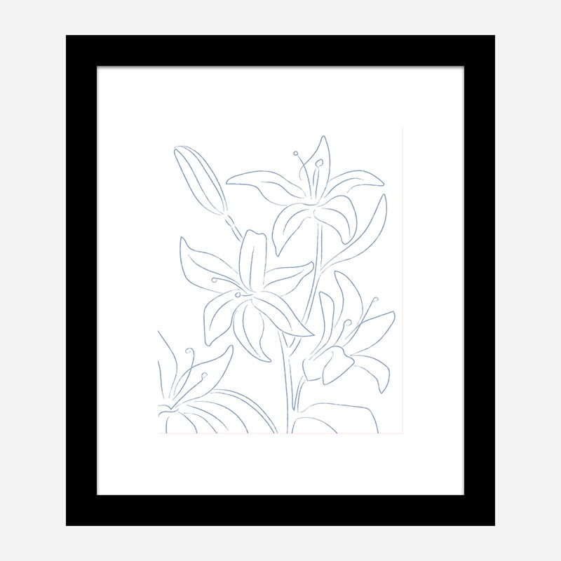 Lillies No 01 Art Print