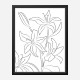 Lillies No 02 Art Print Lillies No 02 Art Print