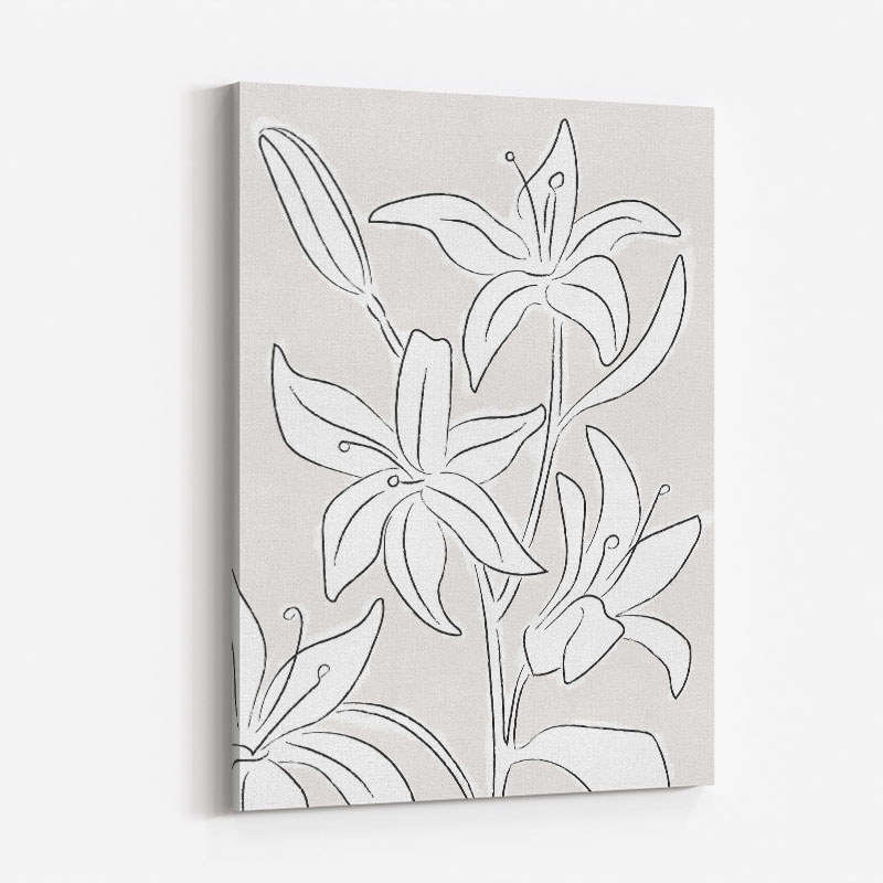 Lillies No 03 Art Print