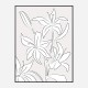 Lillies No 03 Art Print