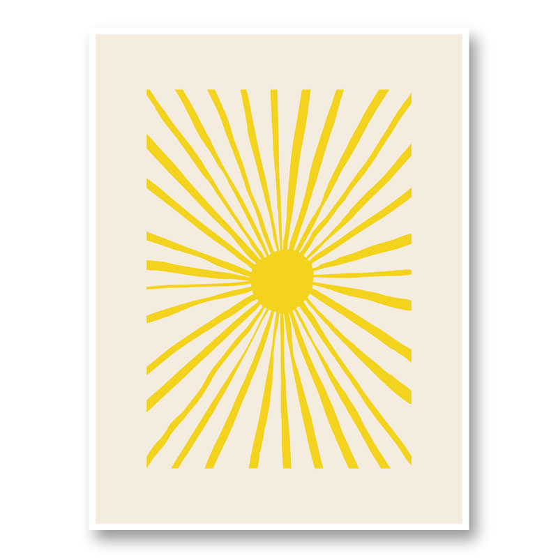 The Sun Art Print