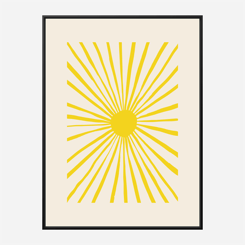 The Sun Art Print