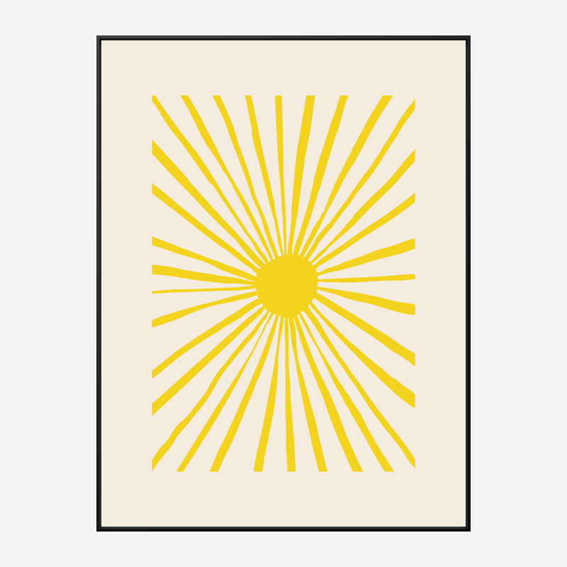 The Sun Art Print