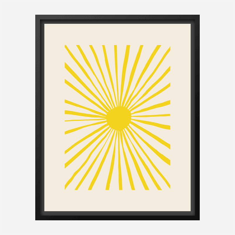 The Sun Art Print