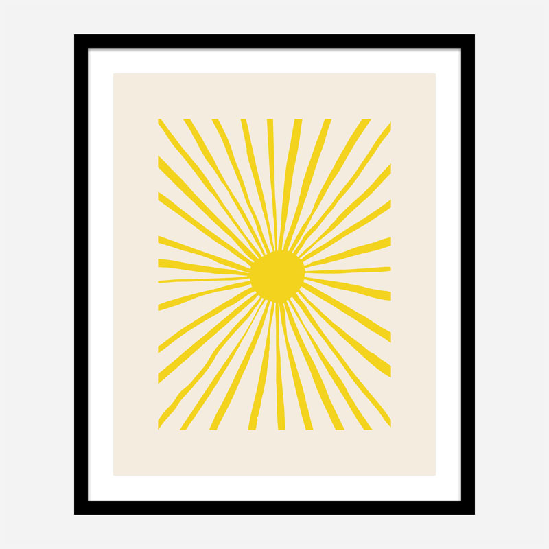 The Sun Art Print