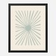The Sun Grey Art Print