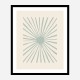 The Sun Grey Art Print
