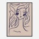 Gaia Blue Art Print Gaia Blue Art Print