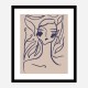 Gaia Blue Art Print Gaia Blue Art Print