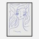 Gaia Lilac Art Print Gaia Lilac Art Print