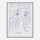 Gaia Lilac Art Print Gaia Lilac Art Print