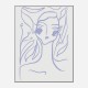 Gaia Lilac Art Print Gaia Lilac Art Print