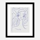 Gaia Lilac Art Print Gaia Lilac Art Print