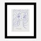 Gaia Lilac Art Print Gaia Lilac Art Print