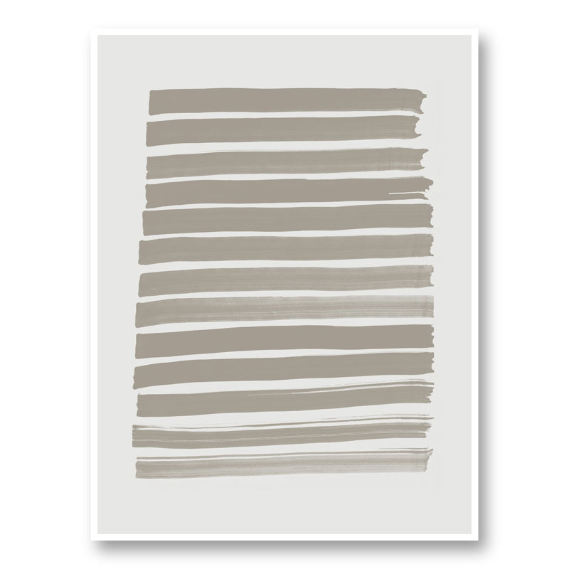Green Strokes Art Print Green Strokes Art Print
