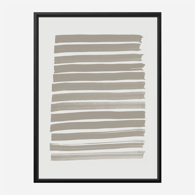 Green Strokes Art Print Green Strokes Art Print