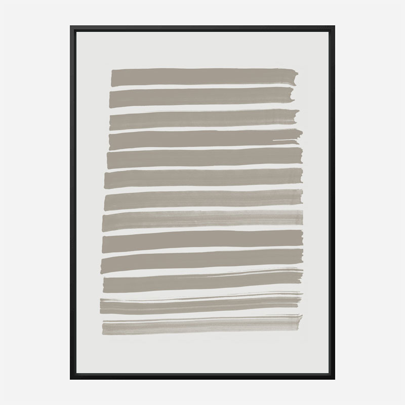 Green Strokes Art Print Green Strokes Art Print