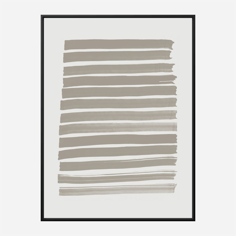 Green Strokes Art Print Green Strokes Art Print