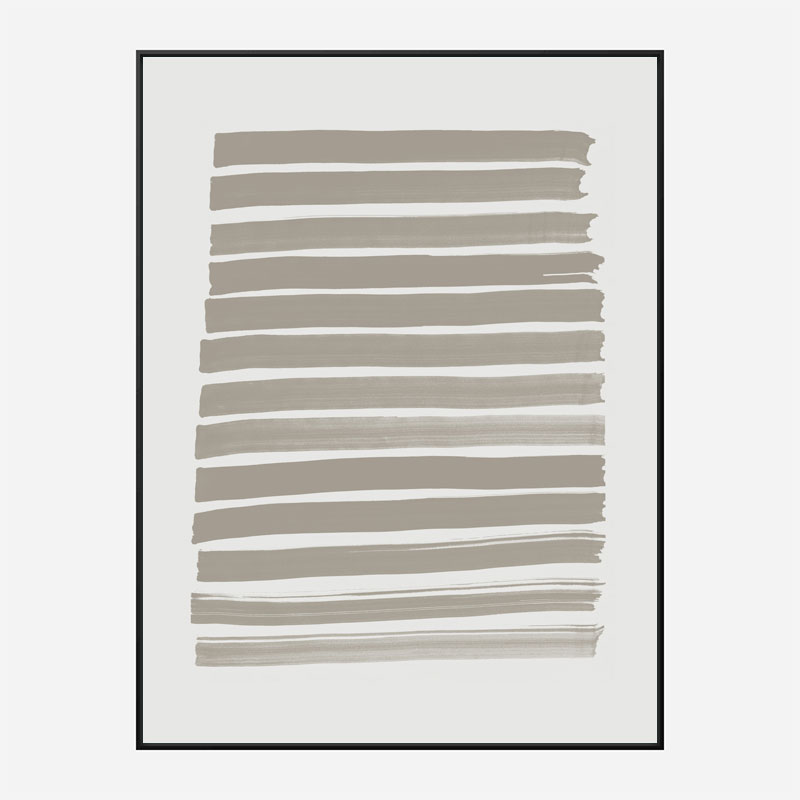 Green Strokes Art Print Green Strokes Art Print