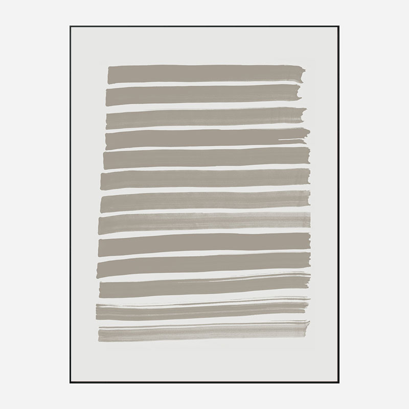 Green Strokes Art Print Green Strokes Art Print
