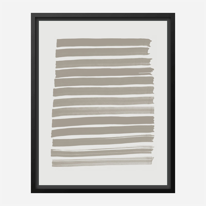 Green Strokes Art Print Green Strokes Art Print