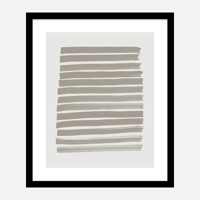 Green Strokes Art Print Green Strokes Art Print